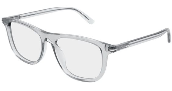 Monture de lunettes Gucci Homme GG2130O004-GREY-GREY-TRANSPARENT53 - GG2130O004-GREY-GREY-TRANSPARENT53